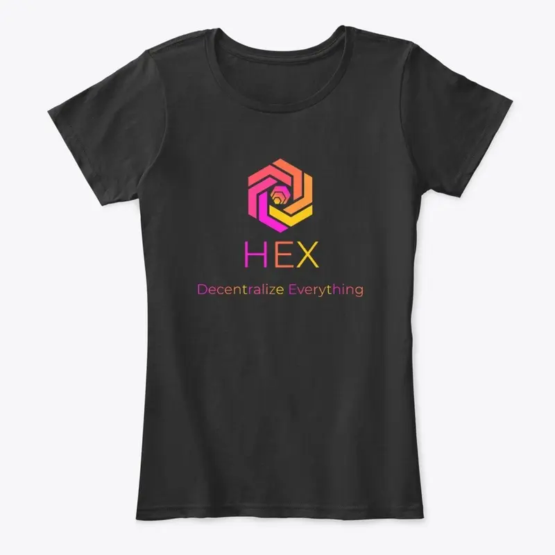 Hex Decentralize Everything Tee